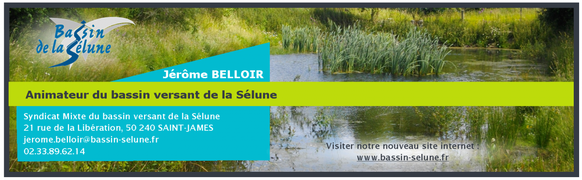 Contacts jérôme BELLOIR SMBS bassin Sélune