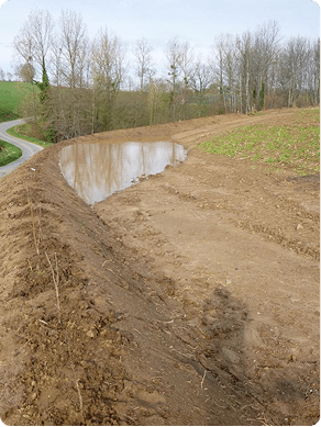 Chemin de terre